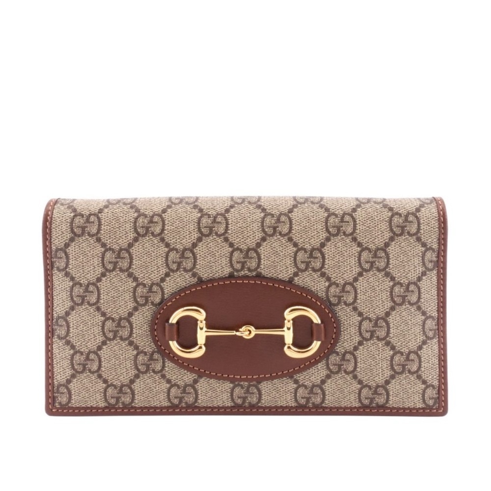 Horsebit 1955 GG Supreme Canvas Wallet On Chain Bag